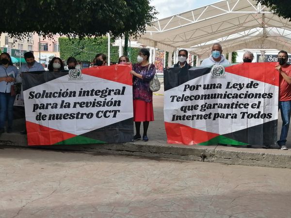 Trabajadores sindicalizados de Telmex, podrían irse a la huelga