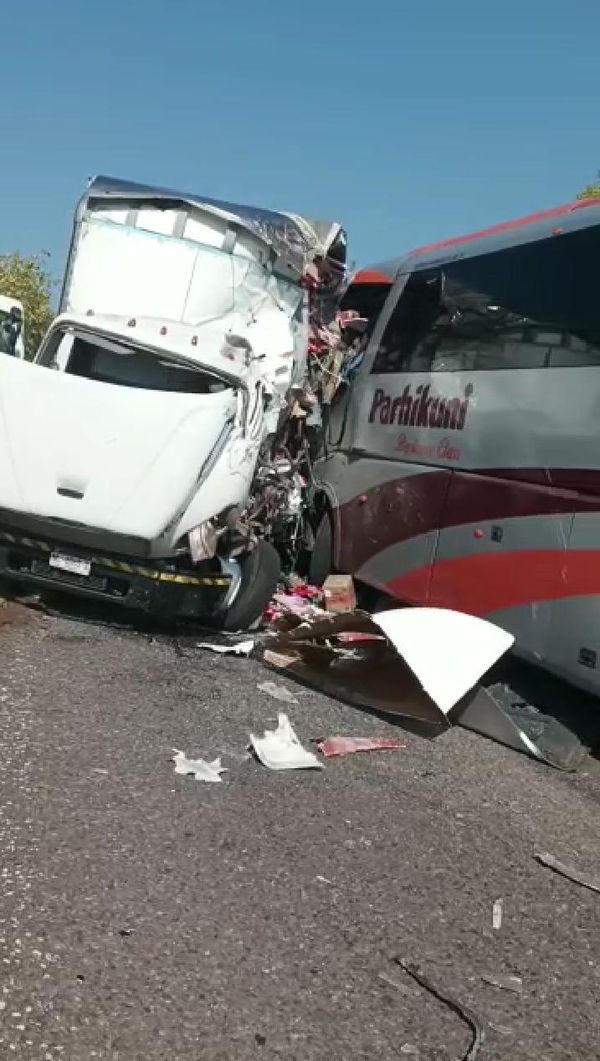 Accidente deja pérdidas humanas