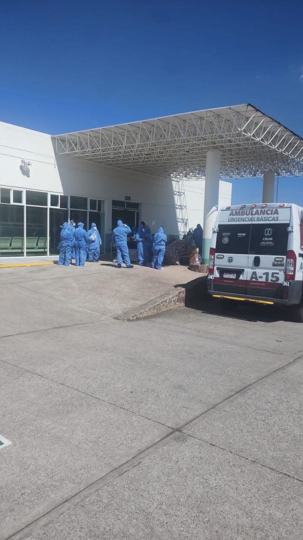 Evacuan Hospital Regional de Pátzcuaro