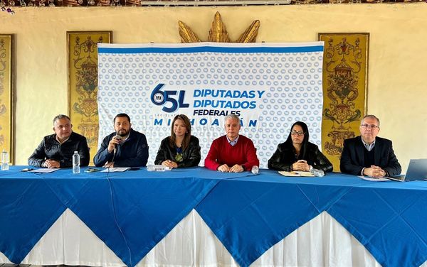 La visita de AMLO a Michoacán, solo para fotos y discurso: Diputados PAN
