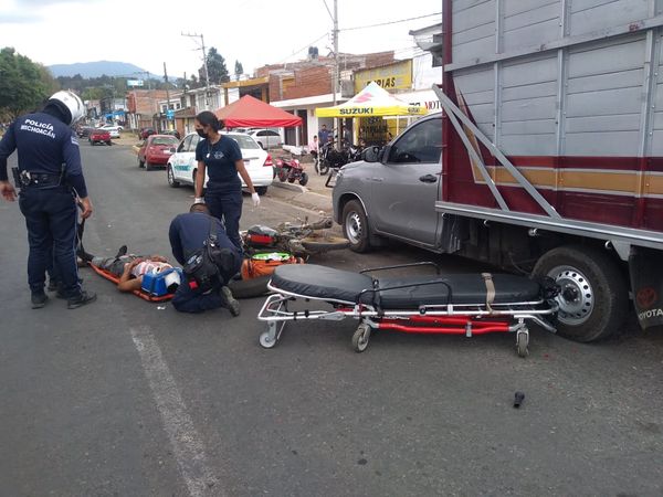 Accidente con lesionados