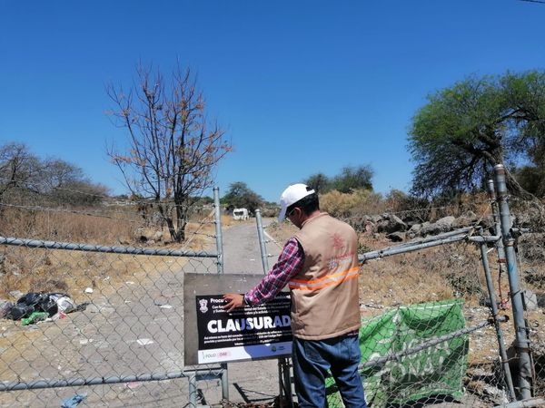Clausura Proam basurero de Cuitzeo por incumplimiento ambiental