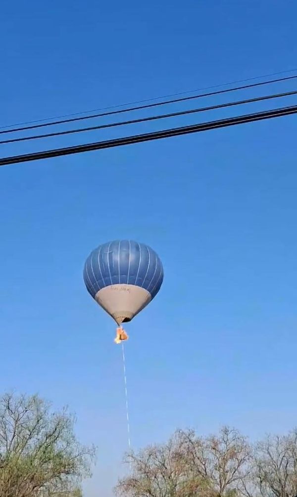 Explota tanque de globo aerostático