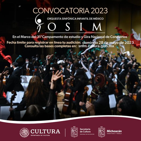 Invita Secum a formar parte de la Orquesta Sinfónica Infantil de México
