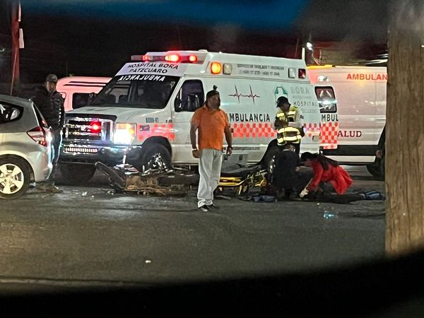 Accidente en el Libramiento, deja dos lesionados