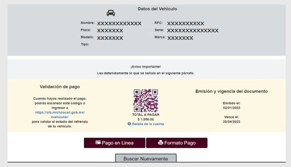 Últimos días para el refrendo vehicular