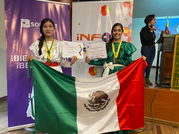 Alumnas del Cecytem ganan oro en concurso latinoamericano de ciencia