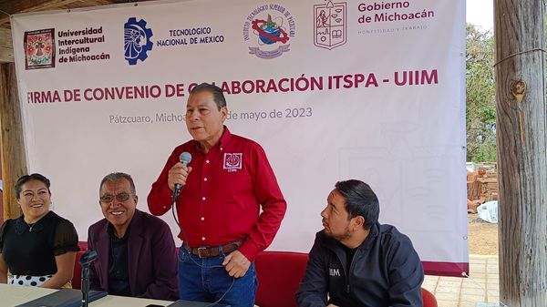 Universidad Intercultural y Tecnológico de Pátzcuaro unen esfuerzos para el rescate del lago