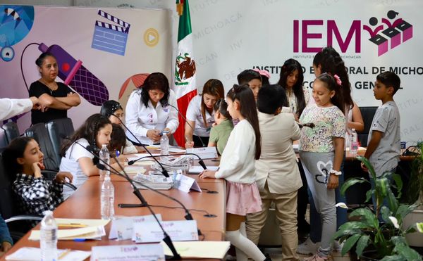 Sesiona Consejo Electoral Infantil 2023 y alzan la voz por el medio ambiente