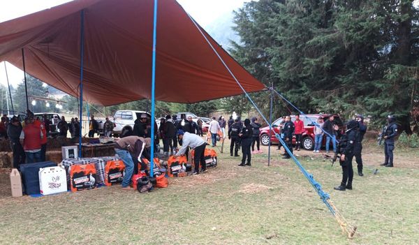 Guardia Civil localiza y desaloja palenque clandestino, en Ocampo