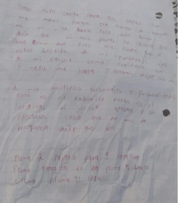 Menor de edad se quitó la vida, porque le prohibieron escuchar a Peso Pluma