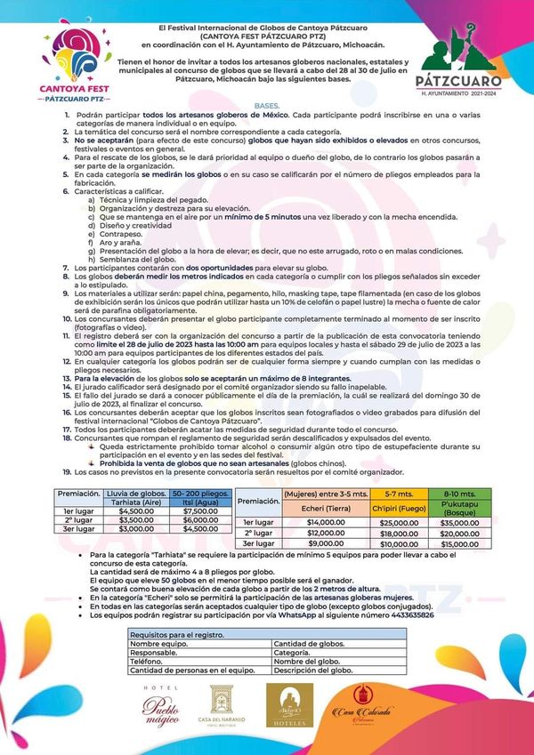 Lista la convocatoria para el Festival de Globos de Cantoya