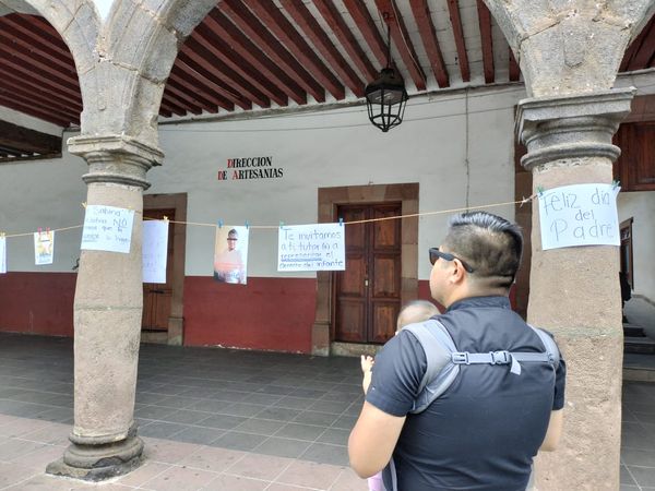 Pátzcuaro con tendedero de deudores y deudoras alimentarios