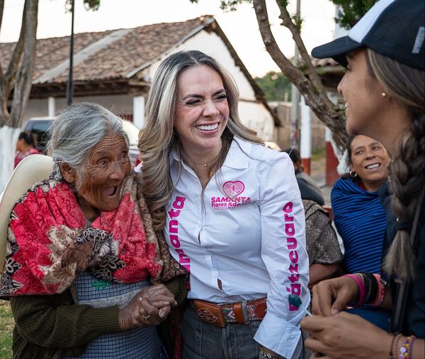 Fuerte unidad de mujeres de diversos sectores de Pátzcuaro, arropan a Samanta Flores para su Presidenta