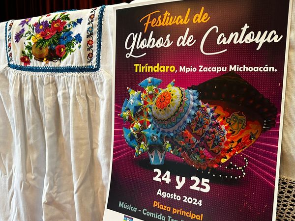 Ya viene el Festival de Globos de Cantoya en Tirindaro