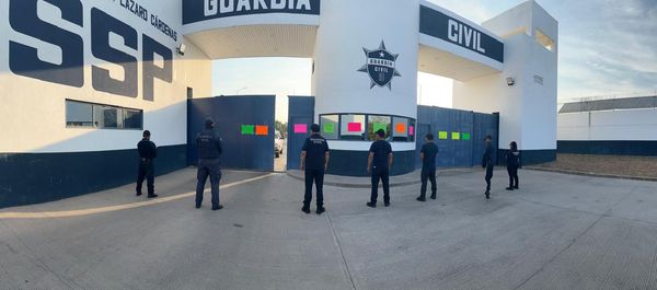 Elementos de la Guardia Civil se manifestaron