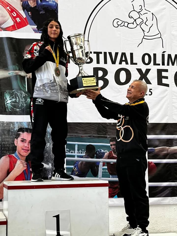 Oro en Boxeo para alumnas del Cecytem