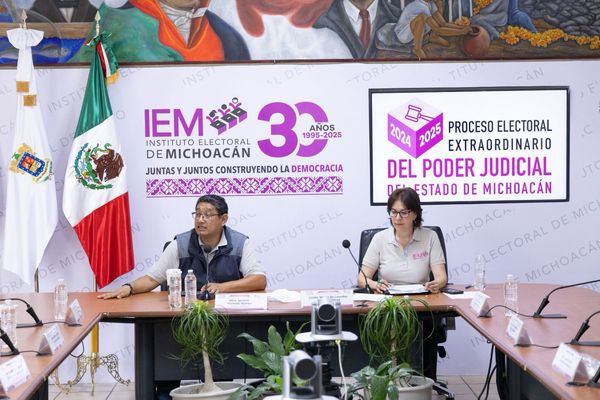 Avanzan los cómputos distritales del Proceso Electoral Judicial
de Michoacán: IEM