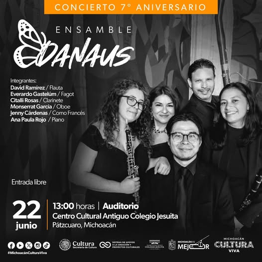 Ensable Danaus, celebra su aniversario en Pátzcuaro