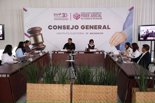 Instala IEM sesión especial de la Jornada Electoral Judicial