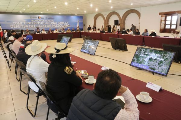 Avanza el rescate del Lago de Pátzcuaro