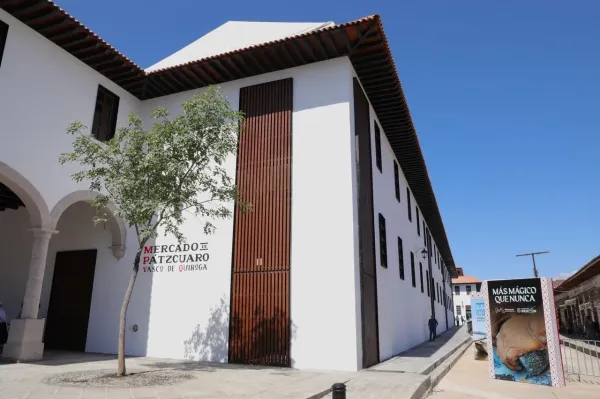 Recibió Julio Arreola el nuevo Mercado Municipal de Pátzcuaro de manos del Gobierno del Estado