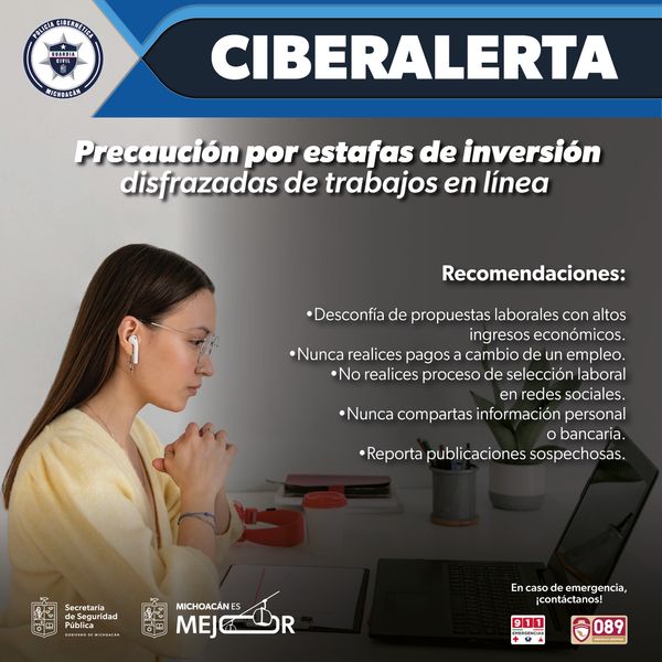 ¡Cuidado! Conoce cómo identificar falsas ofertas de trabajo en redes sociales: SSP