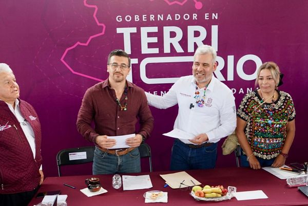 Toño Mendoza refrenda su compromiso con la gente y la justicia social en Lagunillas y Tzintzuntzan