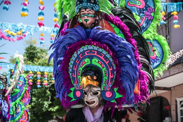 Más de 3 mil tlahualiles contagian de alegría, fiesta y fe las calles de Sahuayo