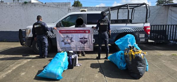 Por intentar robar mercancía, detienen a sujeto en Pátzcuaro