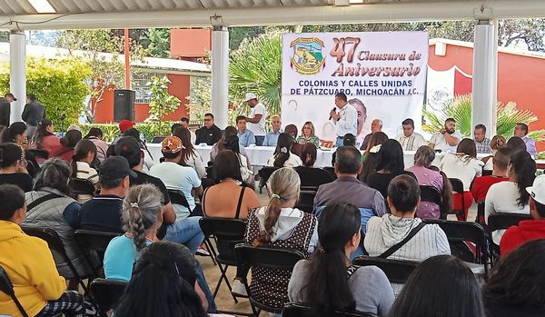 47 años de Colonias y Calles Unidas de Pátzcuaro y van por más