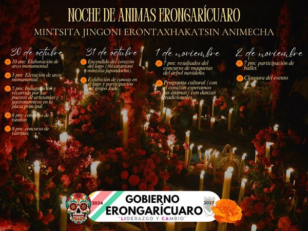 Erongarícuaro listo para recibir a turistas en Noche de Muertos: Sectur