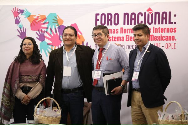 Autoridades electorales analizan experiencias y desafíos en contextos indígenas durante el primer día del Foro Nacional