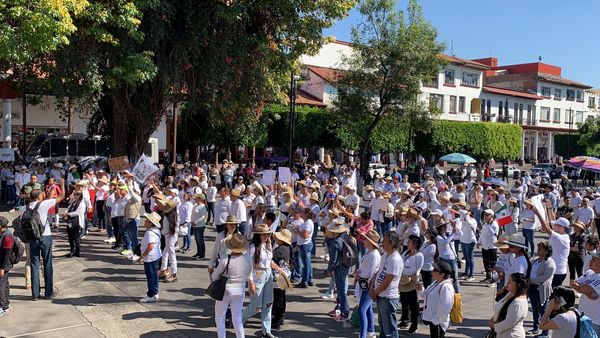 Las manifestaciones para exigir justicia y paz no se detienen