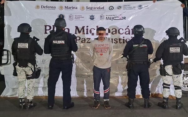 Captura la GC  a hombre con droga