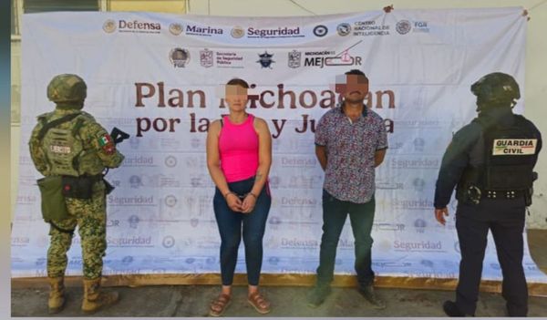 Detiene Guardia Civil a pareja en posesión de droga