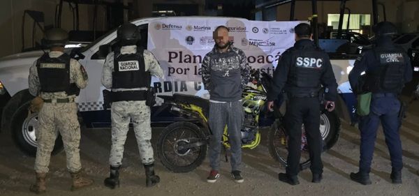 Guardia Civil detiene a un hombre con moto robada