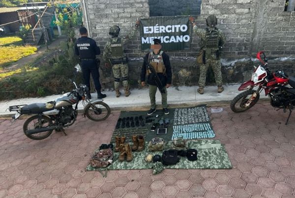 En operativo interinstitucional detienen a colombiano, presunto jefe de plaza
