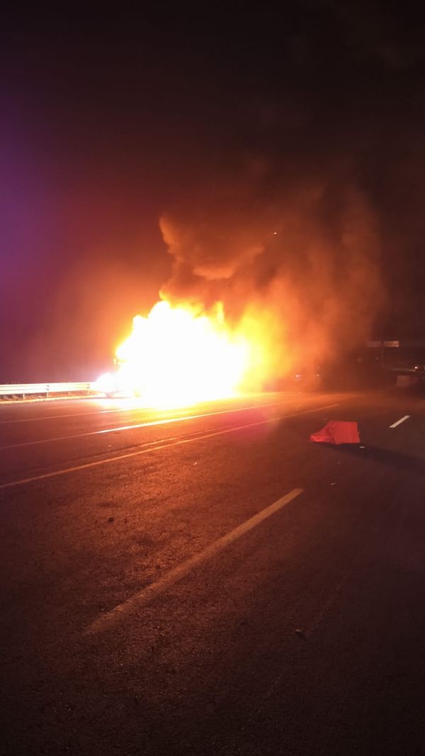 Pipa se incendió en la Siglo XXI