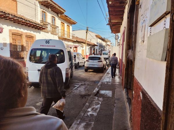 Modifican rutas del transporte en el Centro de Pátzcuaro