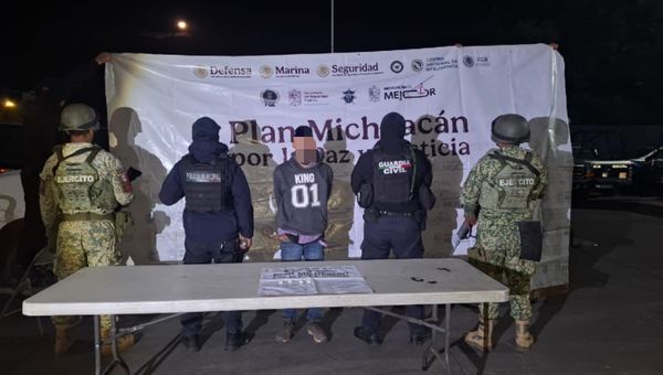 Cae sujeto con droga