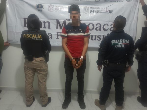 En Huetamo, lo detuvieron con droga