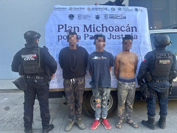 Detiene la Guardia Civil a tres hombres con droga en Jacona