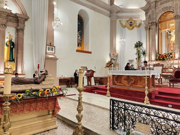 Reliquias de San Francisco de Asís en Pátzcuaro