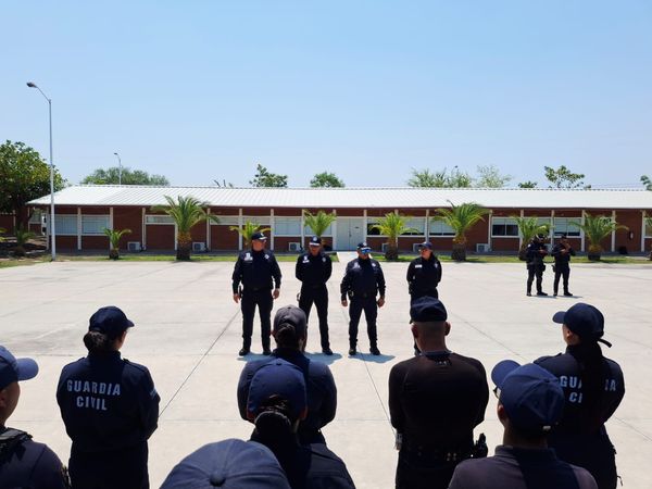 SSP realiza relevo de mando de la Guardia Civil