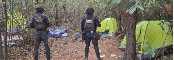 Localiza GC segundo campamento del crimen organizado