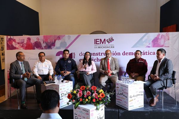 Partidos políticos comparten perspectivas sobre el papel del IEM en la vida democrática de Michoacán