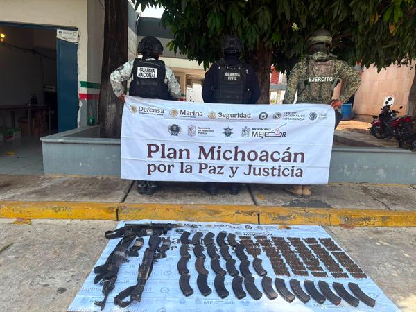 Asegura la Guardia Civil, rifles de asalto, cartuchos y cargadores