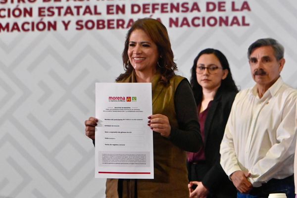 Se registró Fabiola Alanís para coordinar la defensa de la Transformación y la soberanía en Michoacán