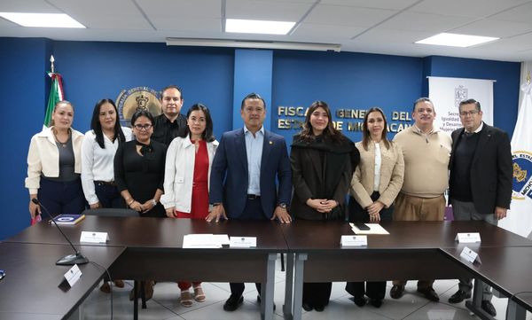 Consolida CTP alianzas estratégicas para fortalecer la procuración de justicia, la igualdad sustantiva y la formación profesional en Michoacán